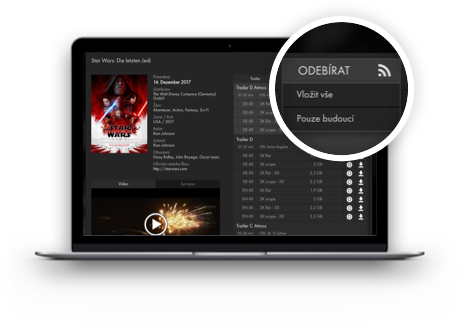 Odebírat Trailer